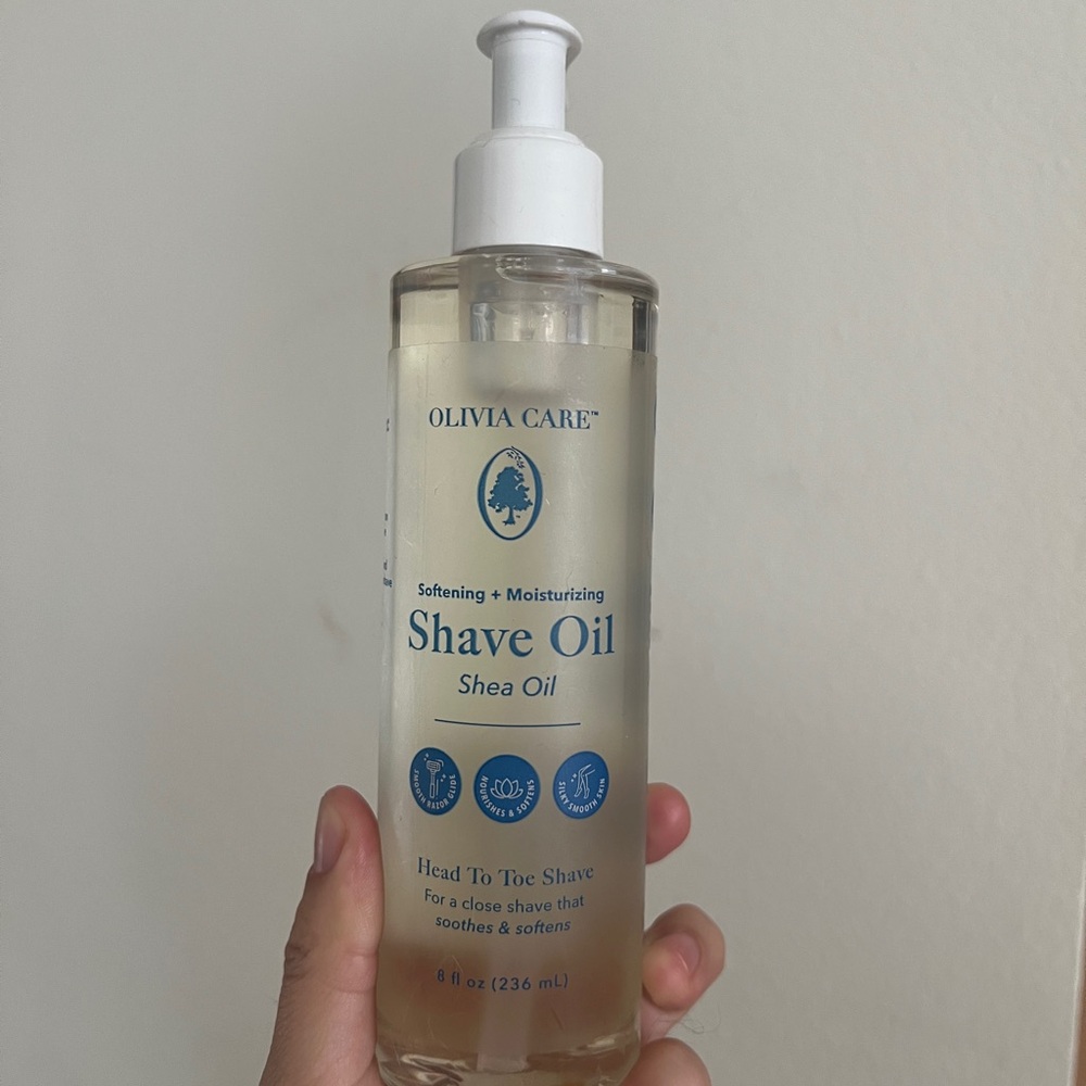 Olivia Care Soothing + Nourishing Shave Oil Shea Oil 8 fl oz New